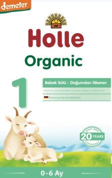 Holle Organik Keçi Bebek Sütü 1 400 gr 5 Adet