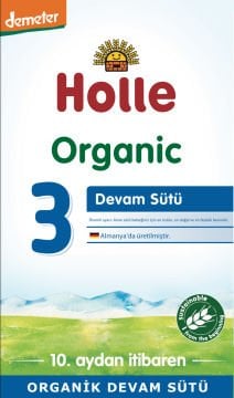 Holle Organik Devam Sütü 3 600 gr