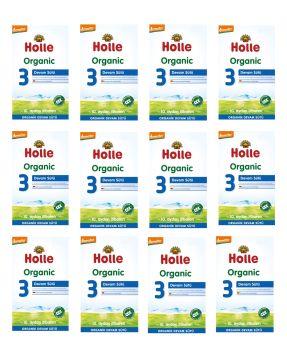 Holle Organik Devam Sütü 3 600 gr 12 Adet