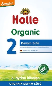 Holle Organik Devam Sütü 2 600 gr 4 Adet