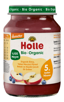 HOLLE ORGANİK ELMA, YABAN MERSİNİ PÜRESİ