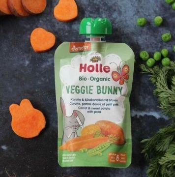 HOLLE ORGANİK VEGGİE BUNNY 12'Lİ